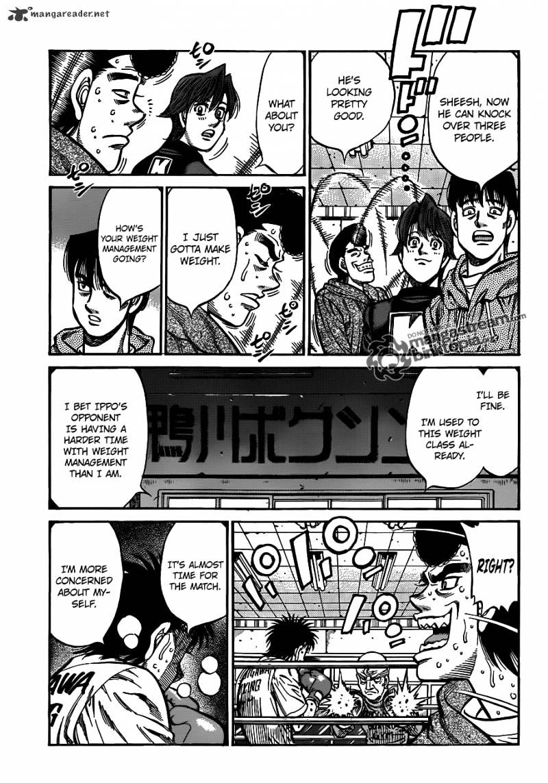 Hajime no Ippo: Fighting Spirit, Chapter 925 image 15